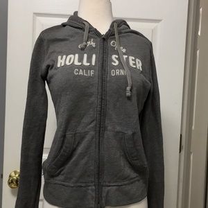 Grey Hollister Jacket